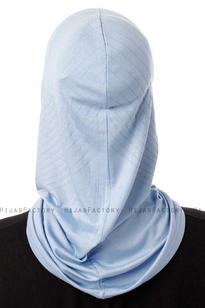 Babe Plain - Lichtblauw Al Amira One-Piece Hijab