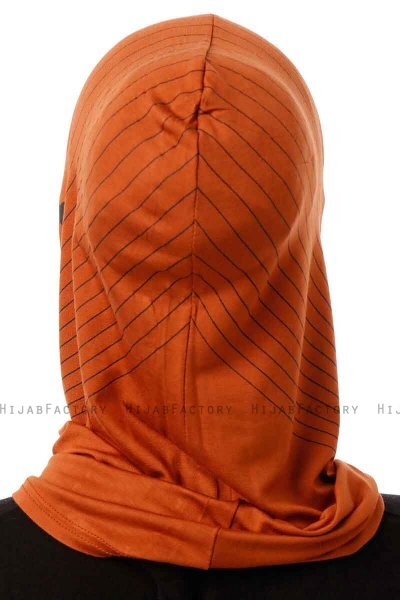 Babe Plain - Baksteenrood Al Amira One-Piece Hijab