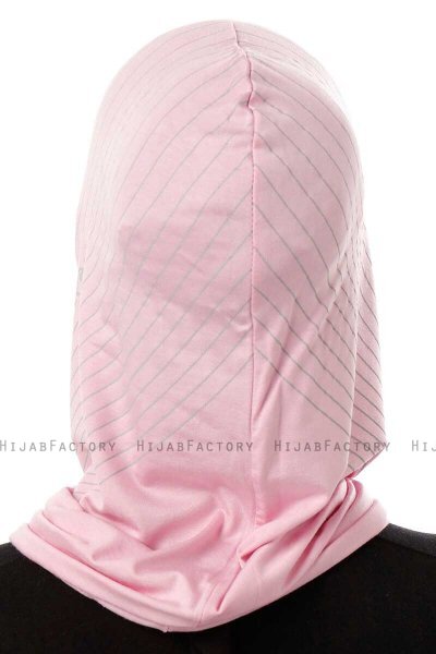 Babe Plain - Roze Al Amira One-Piece Hijab