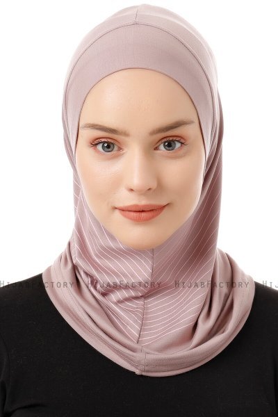 Babe Plain - Steen Grijs Al Amira One-Piece Hijab