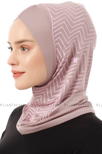 Silva Cross - Steen Grijs Al Amira One-Piece Hijab