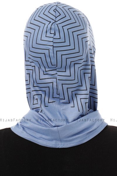Silva Cross - Indigo Al Amira One-Piece Hijab