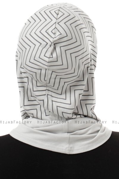Silva Plain - Lichtgrijs Al Amira One-Piece Hijab