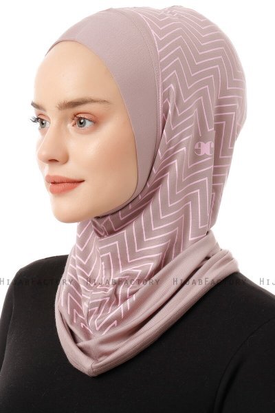 Silva Plain - Steen Grijs Al Amira One-Piece Hijab