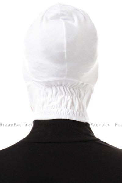 Elnara - Creme Cross Hijab Onderkapje