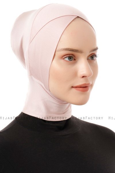 Elnara - Oudroze Cross Hijab Onderkapje