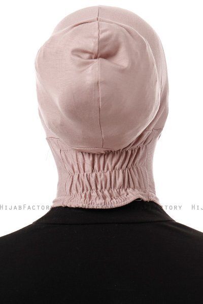 Elnara - Steen Grijs Plain Hijab Onderkapje