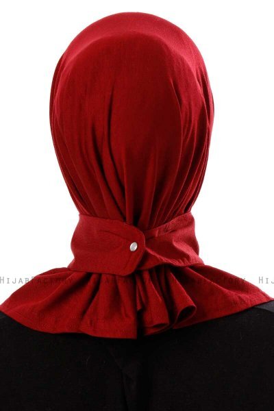 Ceren - Bordeaux Praktisch Viscose Hijab