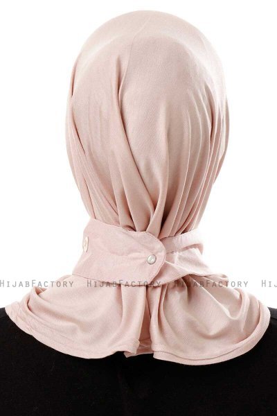 Ceren - Oudroze Praktisch Viscose Hijab