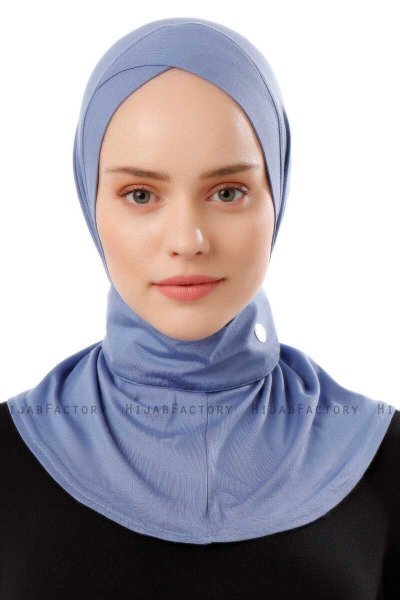Ceren - Indigo Praktisch Viscose Hijab