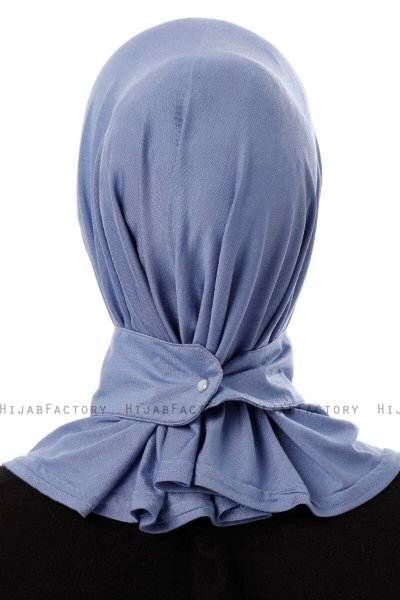 Ceren - Indigo Praktisch Viscose Hijab