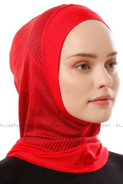 Wind Plain - Rood Al Amira One-Piece Hijab