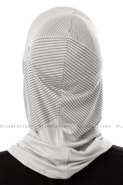 Wind Plain - Lichtgrijs Al Amira One-Piece Hijab