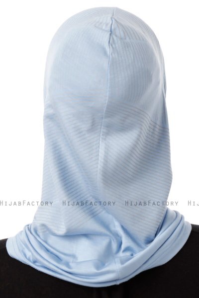 Wind Plain - Lichtblauw Al Amira One-Piece Hijab