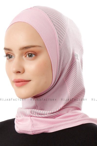 Wind Plain - Roze Al Amira One-Piece Hijab
