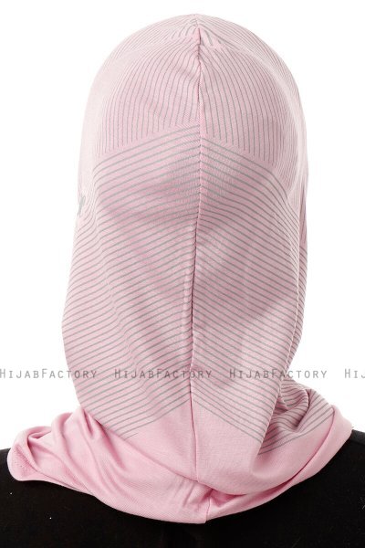 Wind Plain - Roze Al Amira One-Piece Hijab