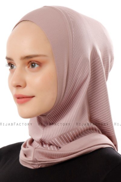 Wind Plain - Steen Grijs Al Amira One-Piece Hijab