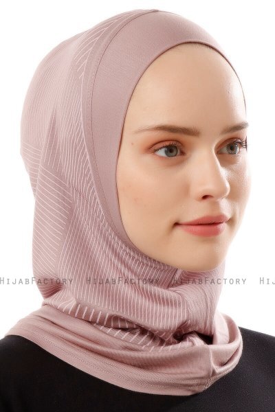Wind Plain - Steen Grijs Al Amira One-Piece Hijab