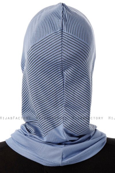 Wind Plain - Indigo Al Amira One-Piece Hijab