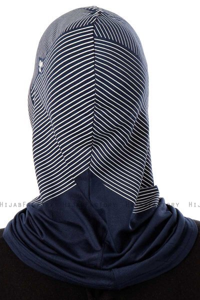Wind Cross - Marineblauw Al Amira One-Piece Hijab