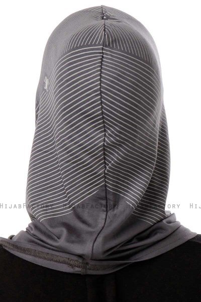 Wind Cross - Donker Grijs Al Amira One-Piece Hijab