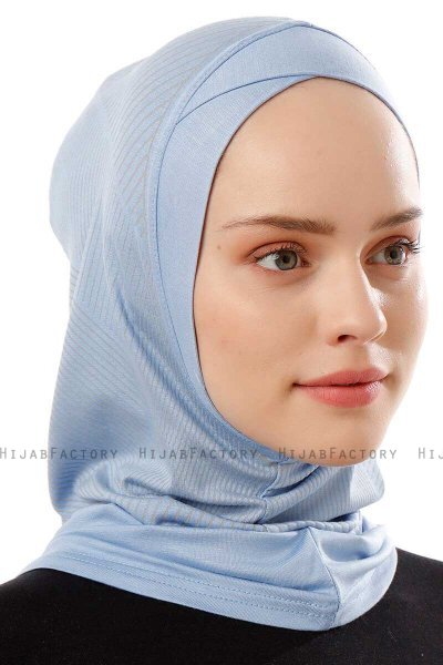 Wind Cross - Lichtblauw Al Amira One-Piece Hijab