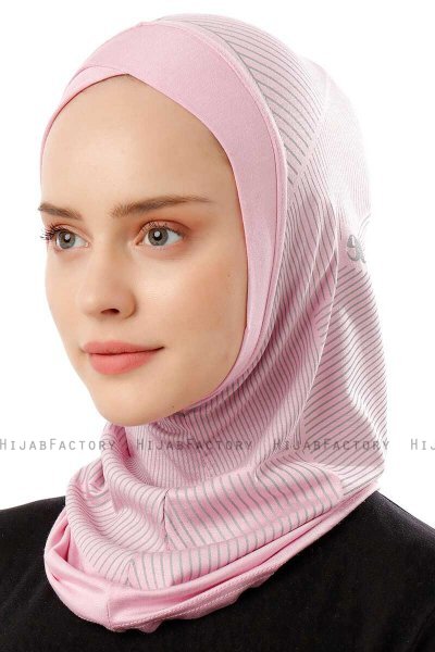 Wind Cross - Roze Al Amira One-Piece Hijab