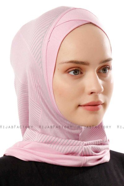 Wind Cross - Roze Al Amira One-Piece Hijab