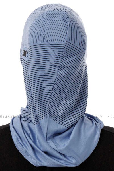 Wind Cross - Indigo Al Amira One-Piece Hijab
