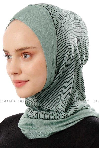 Wind Cross - Groen Al Amira One-Piece Hijab