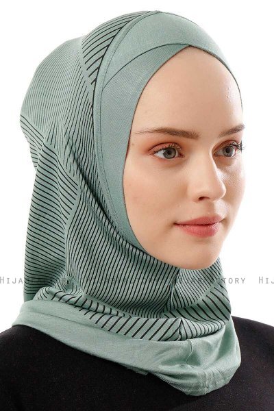 Wind Cross - Groen Al Amira One-Piece Hijab