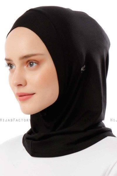 Logo Plain - Zwart & Lichtgrijs Al Amira One-Piece Hijab