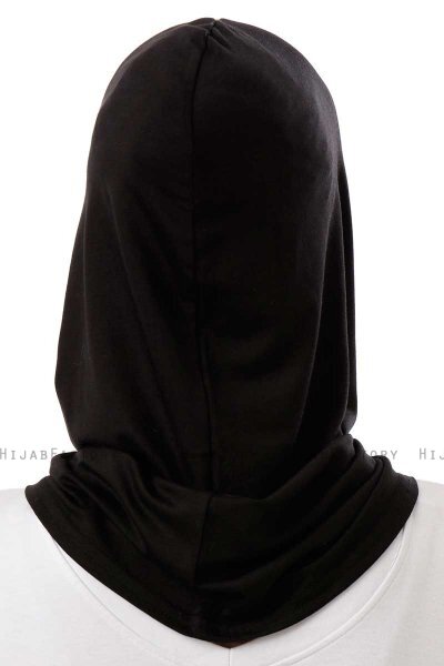 Logo Plain - Zwart & Lichtgrijs Al Amira One-Piece Hijab
