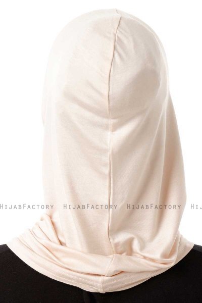 Logo Plain - Beige Al Amira One-Piece Hijab