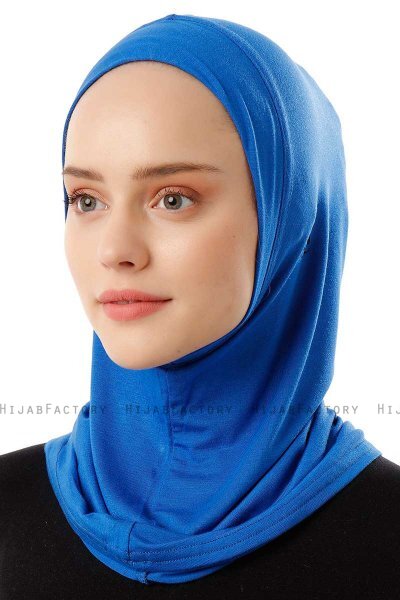 Logo Plain - Blauw Al Amira One-Piece Hijab