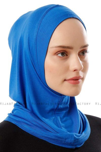 Logo Plain - Blauw Al Amira One-Piece Hijab