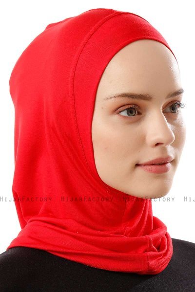 Logo Plain - Rood Al Amira One-Piece Hijab