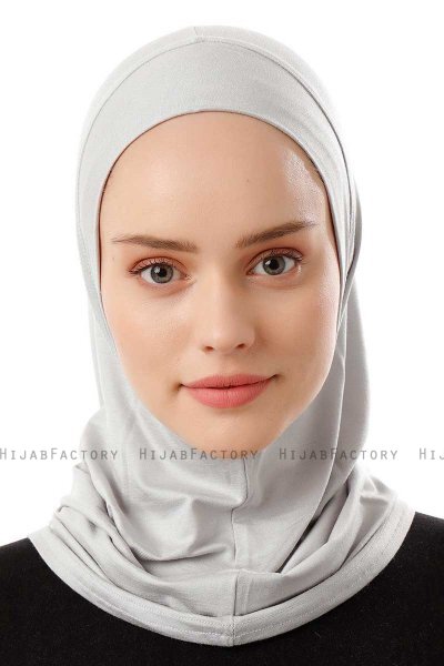Logo Plain - Lichtgrijs Al Amira One-Piece Hijab