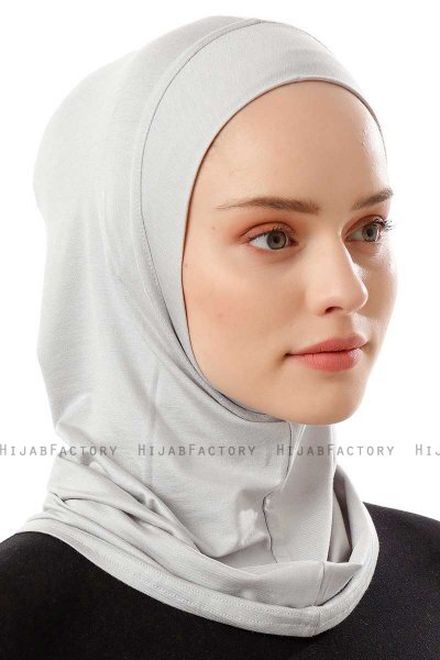 Logo Plain - Lichtgrijs Al Amira One-Piece Hijab