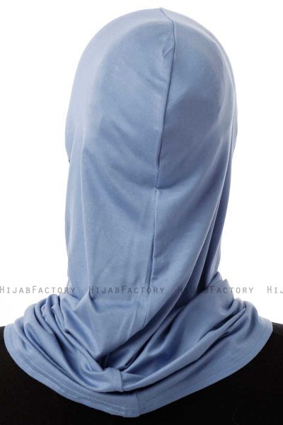 Logo Plain - Indigo Al Amira One-Piece Hijab