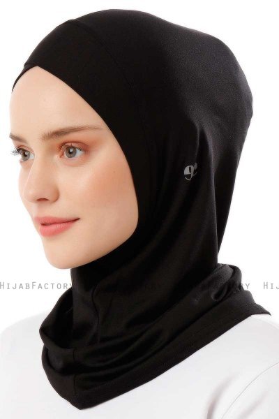 Logo Cross - Zwart & Lichtgrijs Al Amira One-Piece Hijab
