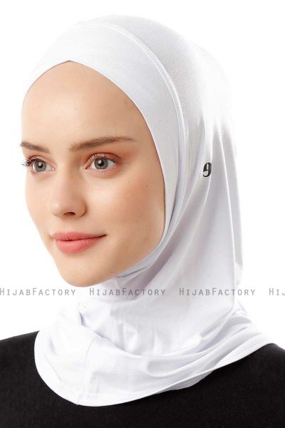 Logo Cross - Wit Al Amira One-Piece Hijab