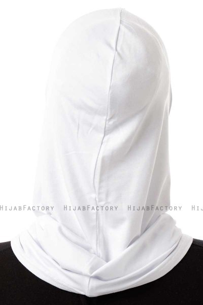 Logo Cross - Wit Al Amira One-Piece Hijab