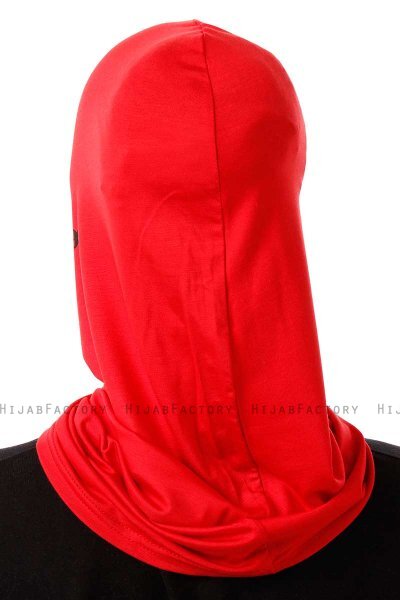 Logo Cross - Rood Al Amira One-Piece Hijab