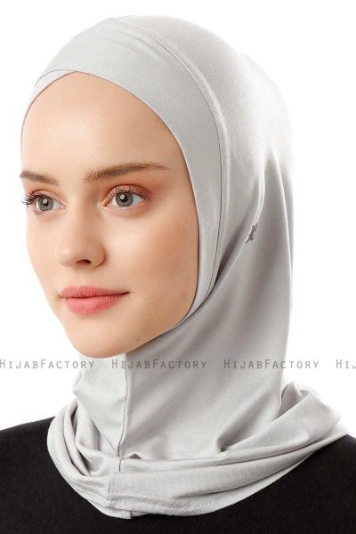 Logo Cross - Lichtgrijs Al Amira One-Piece Hijab