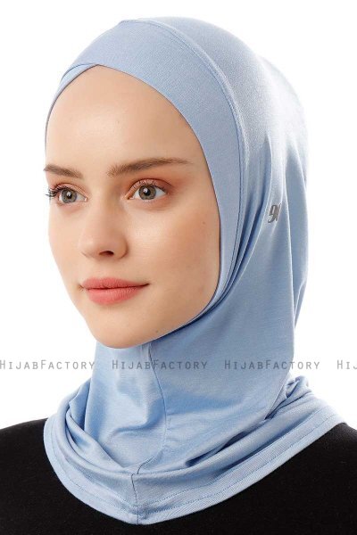 Logo Cross - Lichtblauw Al Amira One-Piece Hijab