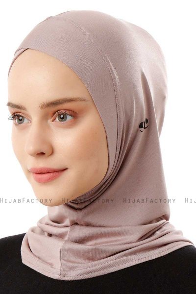 Logo Cross - Steen Grijs Al Amira One-Piece Hijab