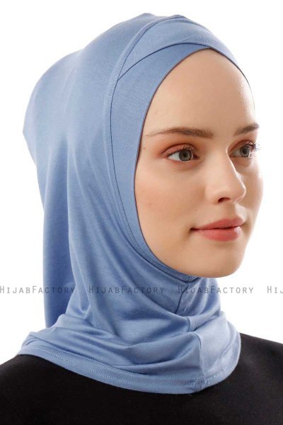 Logo Cross - Indigo Al Amira One-Piece Hijab