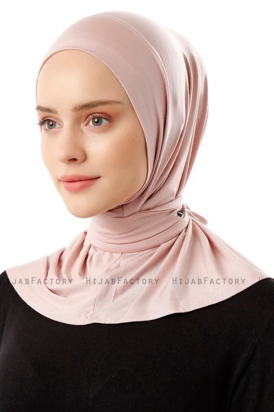 Sportif Plain - Oudroze Praktisch Viscose Hijab