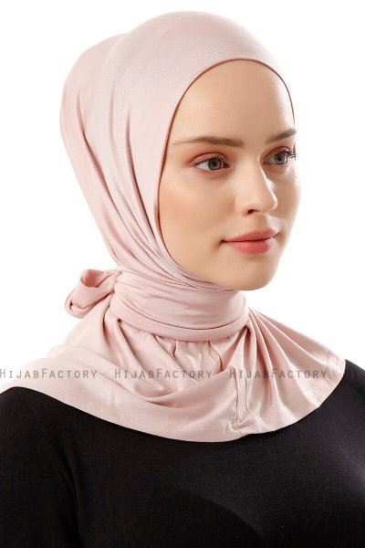 Sportif Plain - Oudroze Praktisch Viscose Hijab